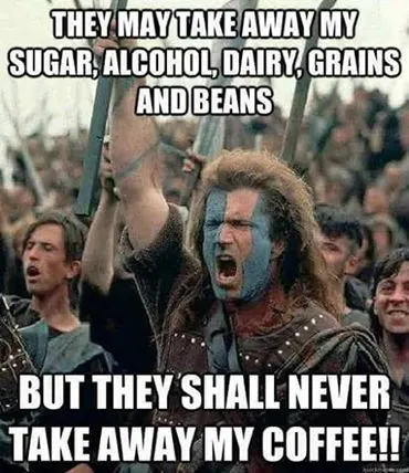 coffee keto meme