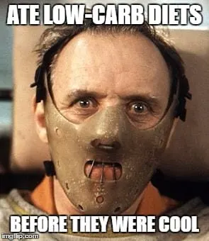 He Jumped the Shark jeffery dalmer photo saying ate low carb diets before they were cool