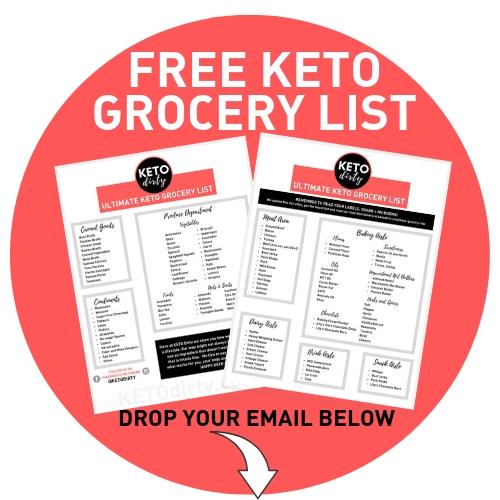 download our free keto dirty grocery pdf list free keto grocery list pdf