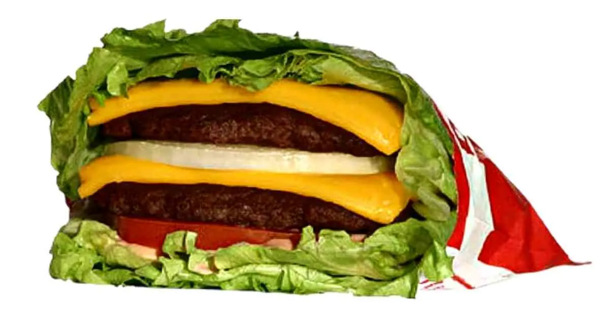 in n out keto burger menu 2022