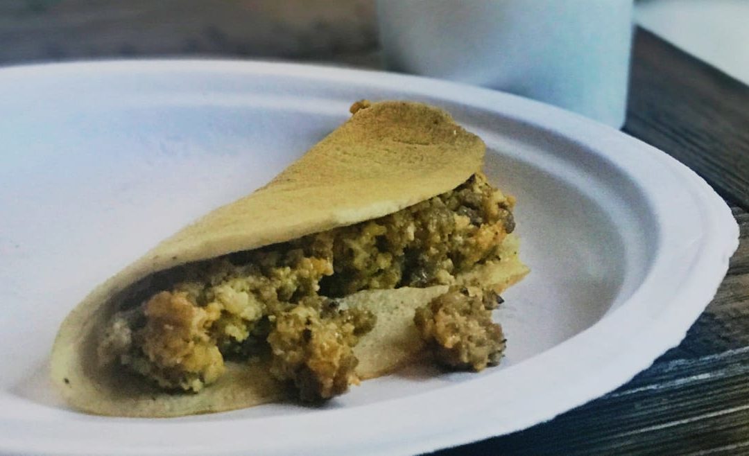 Easy Keto Crepes with Sausage Egg and Cheese Filling Recipe