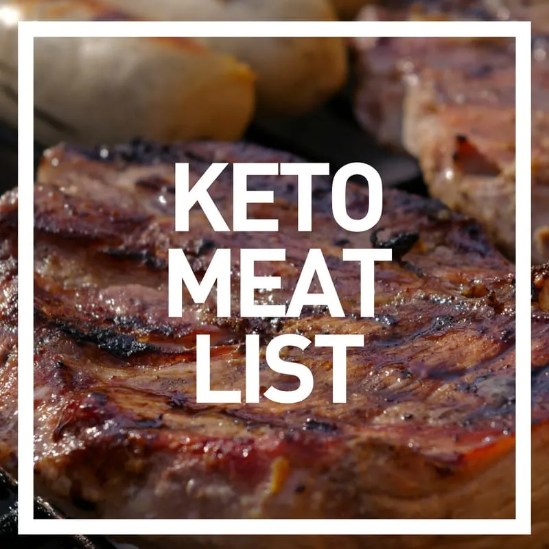 keto meat list