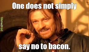 game of thrones meme about bacon