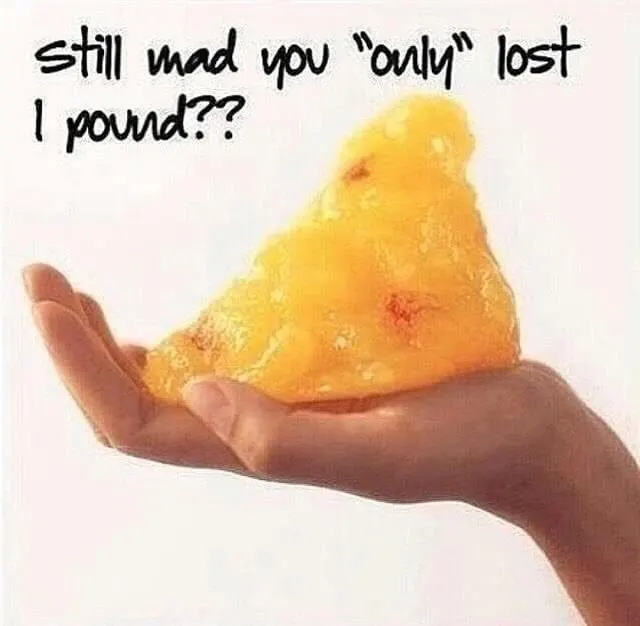 This is One Pound of Fat image showing what one pound of fat looks like