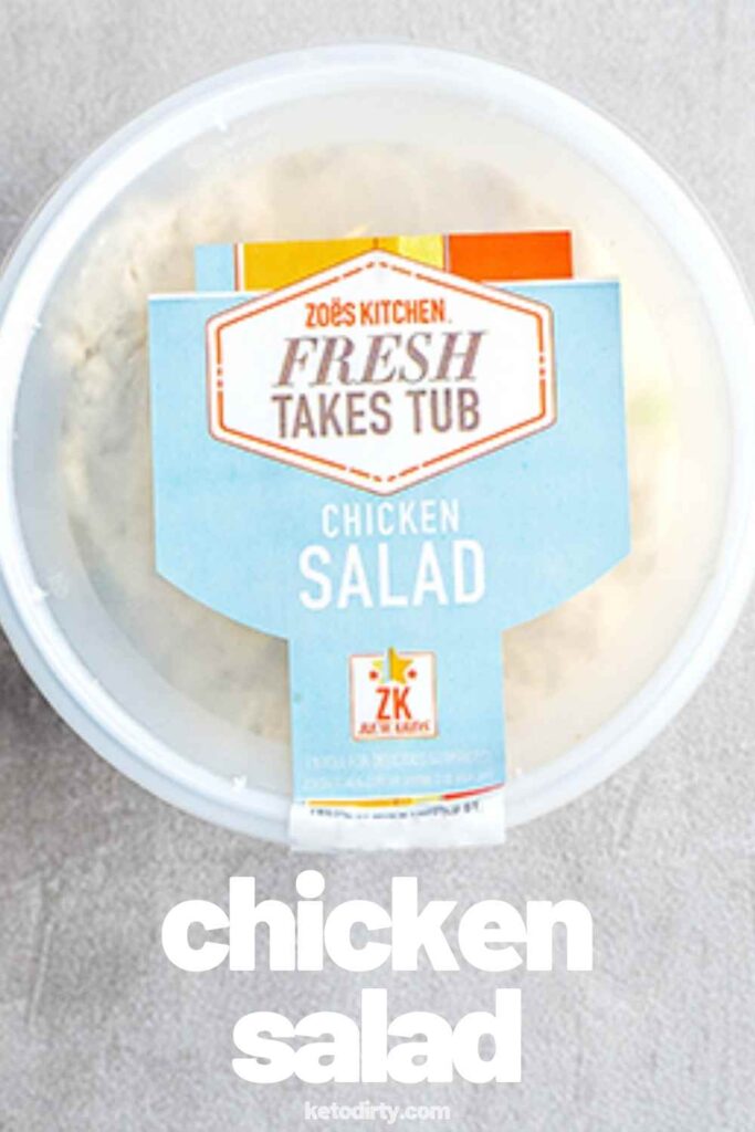 How to Eat Keto with Zoes Kitchen Menu zoes kitchen chicken salad keto food