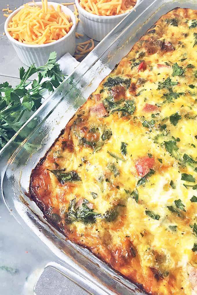 egg bake overnight casserole recipe keto breakfast ideas