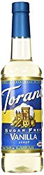 torani sugar free vanilla syrup