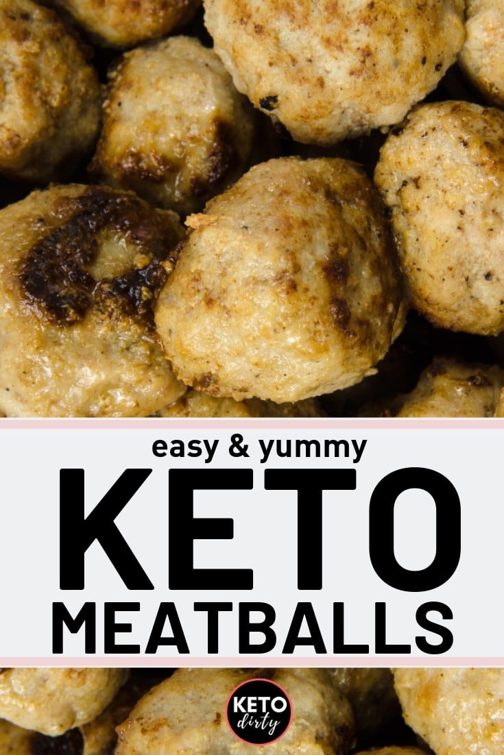 keto meatball recipe - Easy KETO Meatballs with Pork Rinds - 1 Net Carb