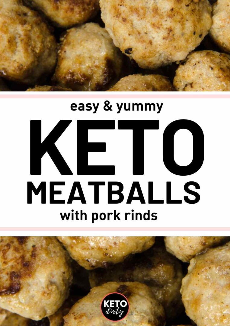 Easy KETO Meatballs With Pork Rinds 1 Net Carb