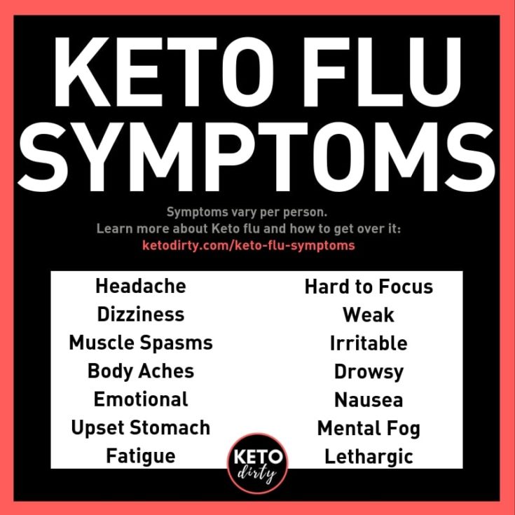 7 Ways To Fight Keto Flu Symptoms