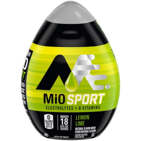 mio electrolytes lemon lime water enhancer for keto flu symptoms