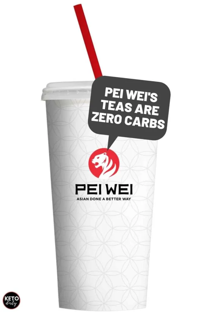 10+ Keto Pei Wei Menu Options You Will Love! 9 zero carb tea pei wei
