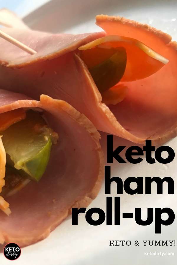 ham roll up recipe keto lunch