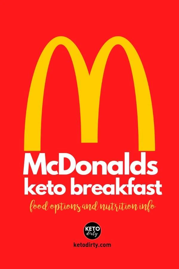 Keto Mcdonalds breakfast options