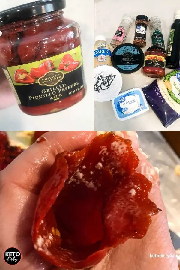 keto stuffed peppers how to make stuffed keto piquillo peppers