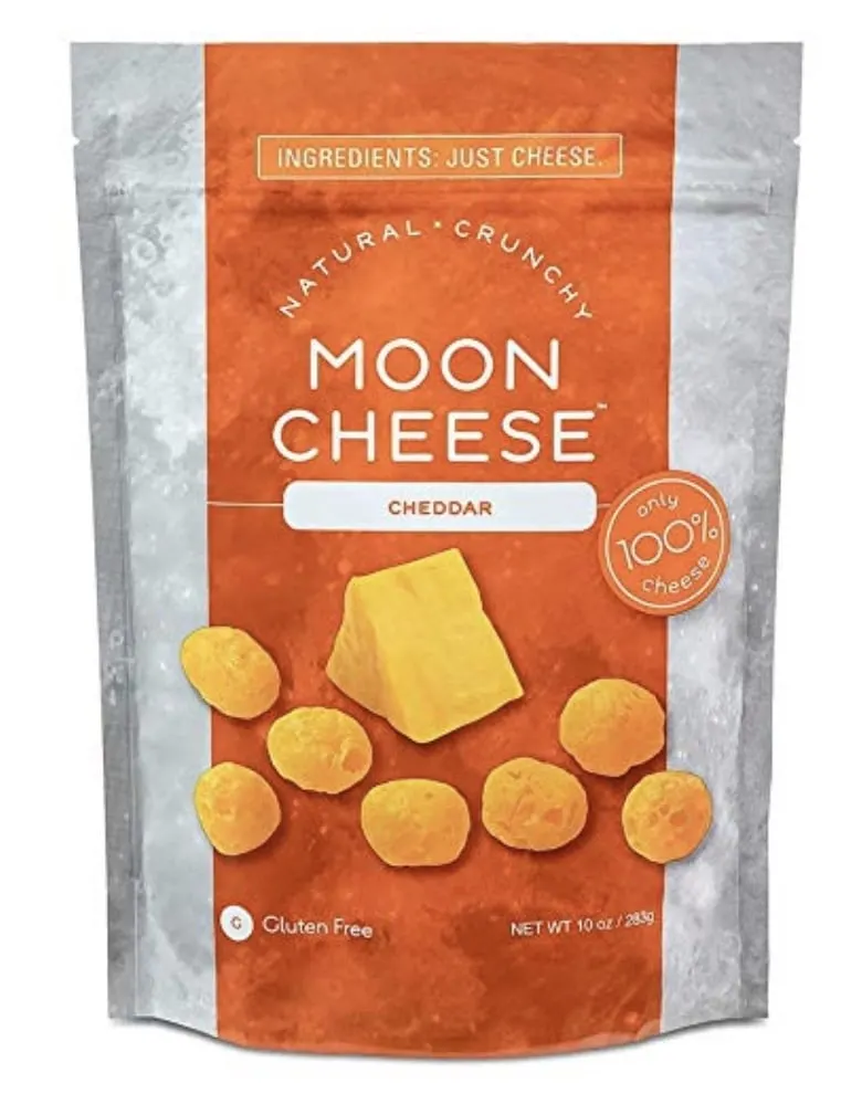 Moon Cheese Cheddar Keto Snack