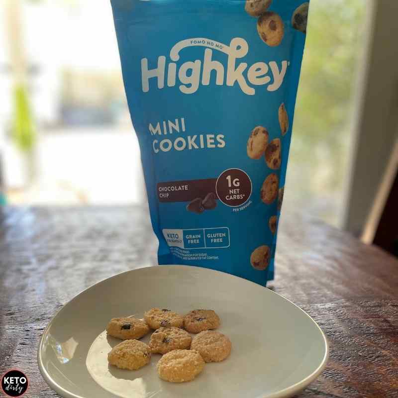 new keto diet foods highkey mini cookies - New Keto Diet Foods - 15+ Great Finds To Add To Your Grocery List