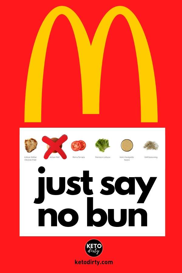 no bun keto mcdonalds