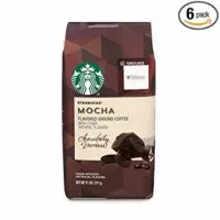 Starbucks Mocha Flavored Ground Coffee, 11-Ounce Bag (Pack of 6)