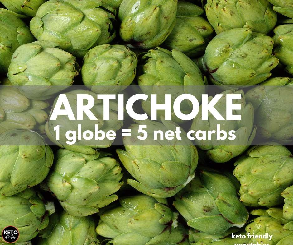 artichokes keto vegetable artichoke globe 5 net carbs
