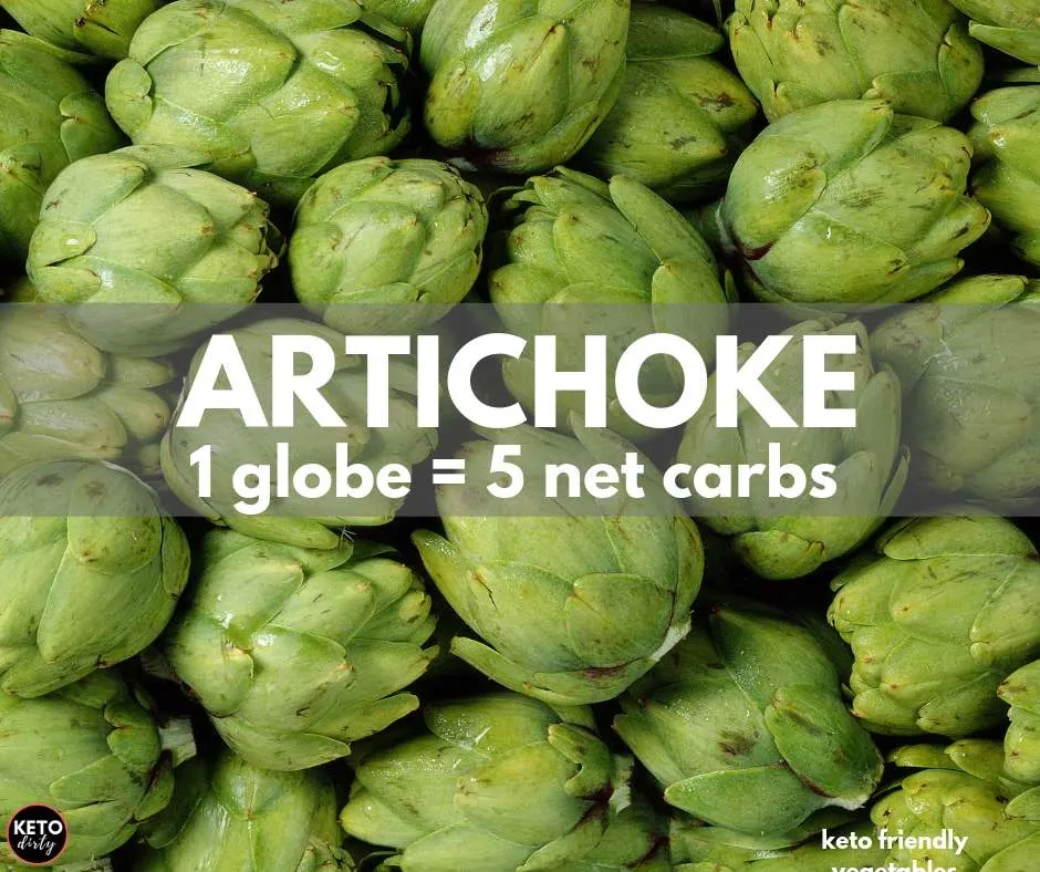 artichokes keto vegetable artichoke globe 5 net carbs