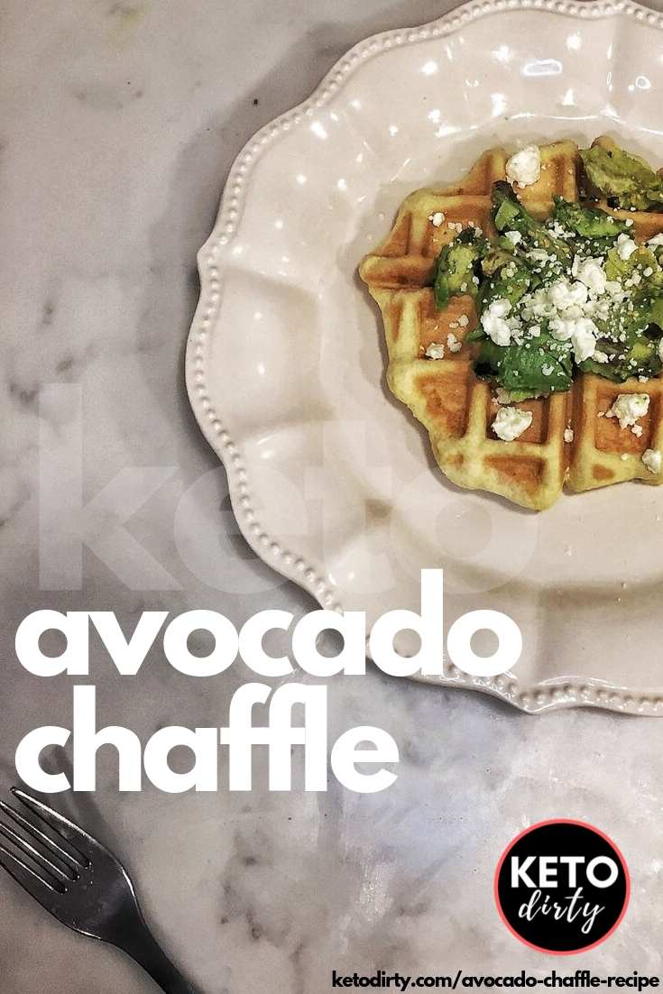 avocado chaffle recipe