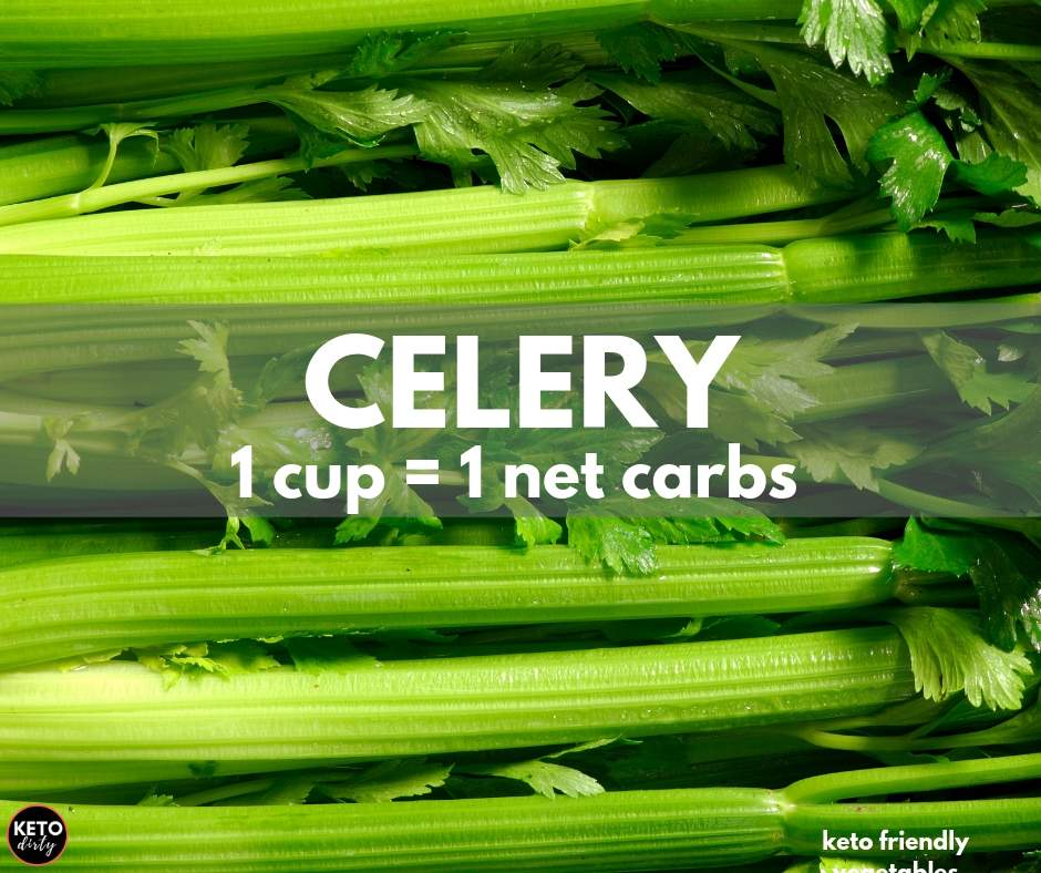 celery keto vegetable celery 1 net carb keto vegetable