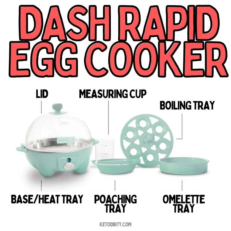Keto Omelette - #1 Ways to Make Amazing Low Carb Eggs 6 dash rapid egg cooker