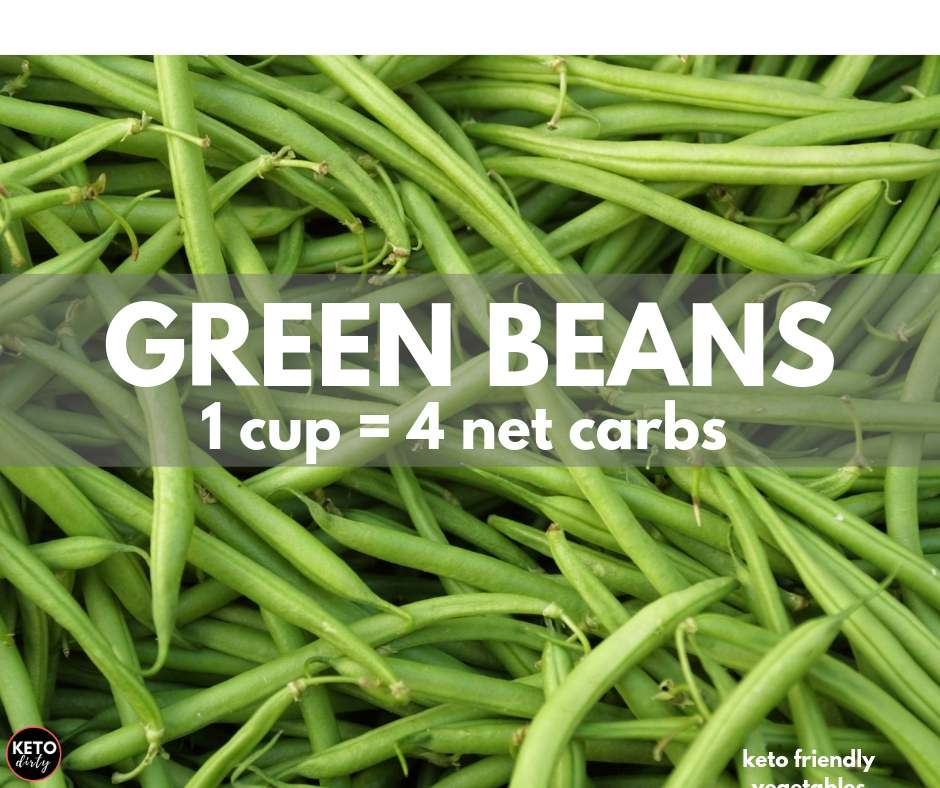 green beans 1 cup has 4 net carbs keto friendly vegetable