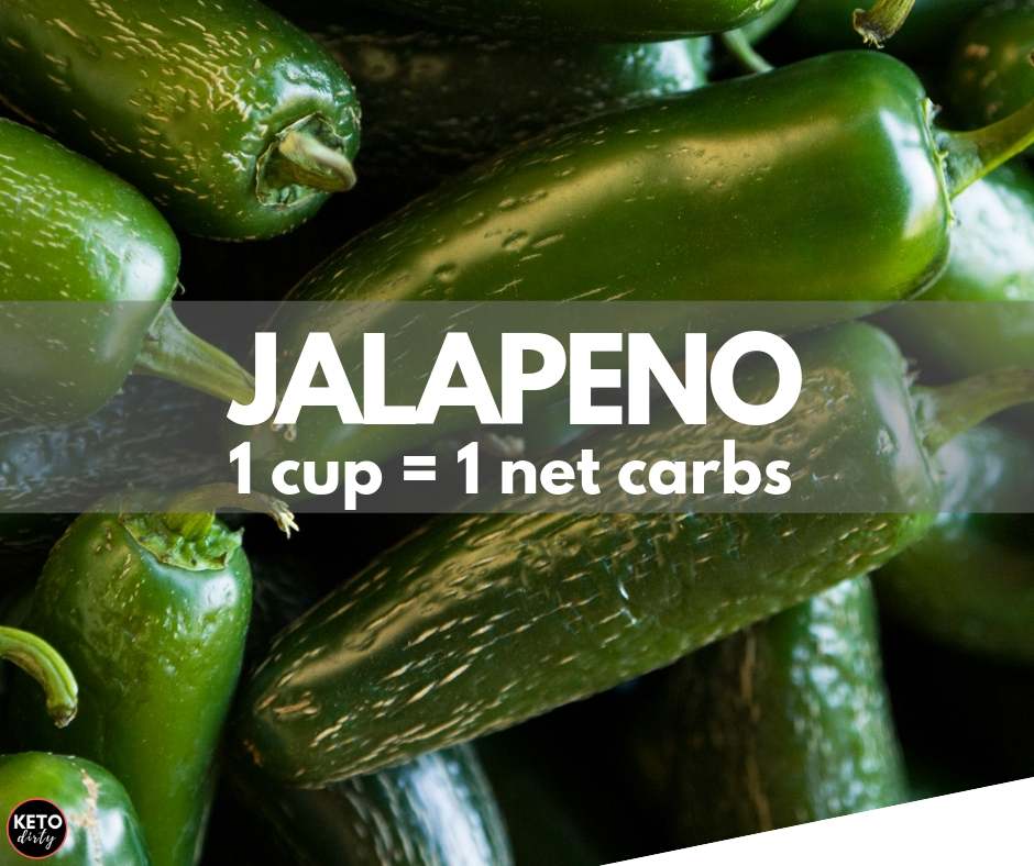 jalapeno keto vegetable jalapeno 1 net carb