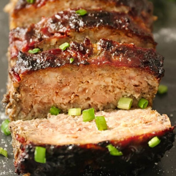 keto meatloaf made with ground beef