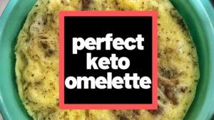 keto omelette in dash egg cooker