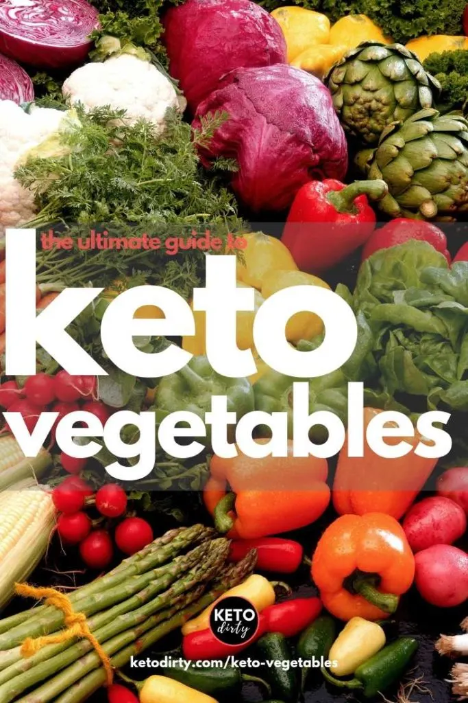 keto vegetables - what low carb veggies can be eaten on the keto diet