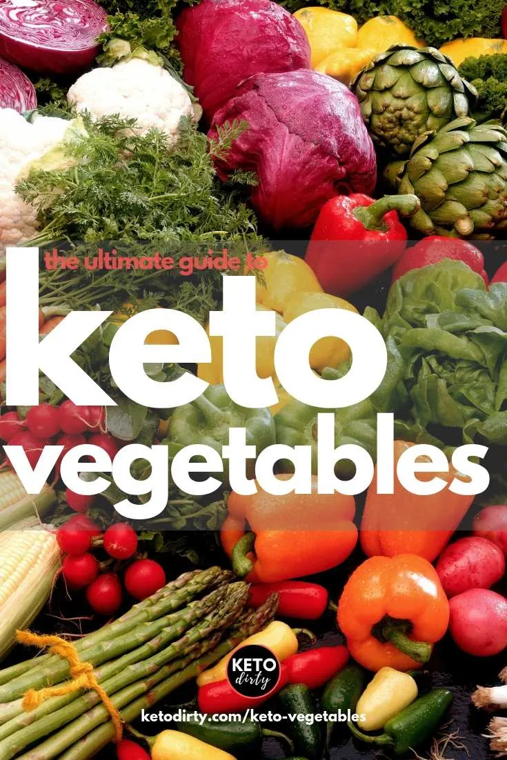 keto vegetables - what low carb veggies can be eaten on the keto diet