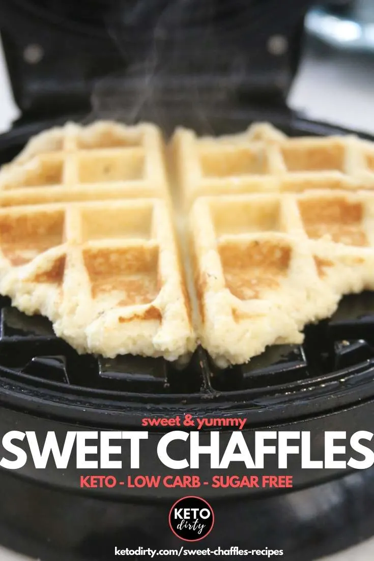 sweet chaffles recipe