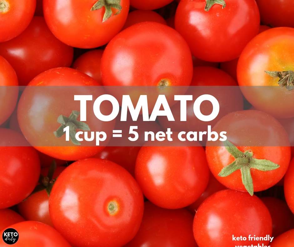 tomato 5 net carbs keto
