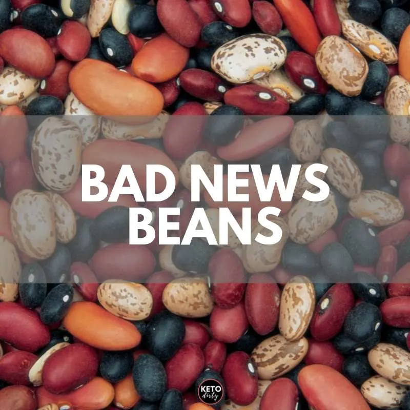 bad news beans on keto