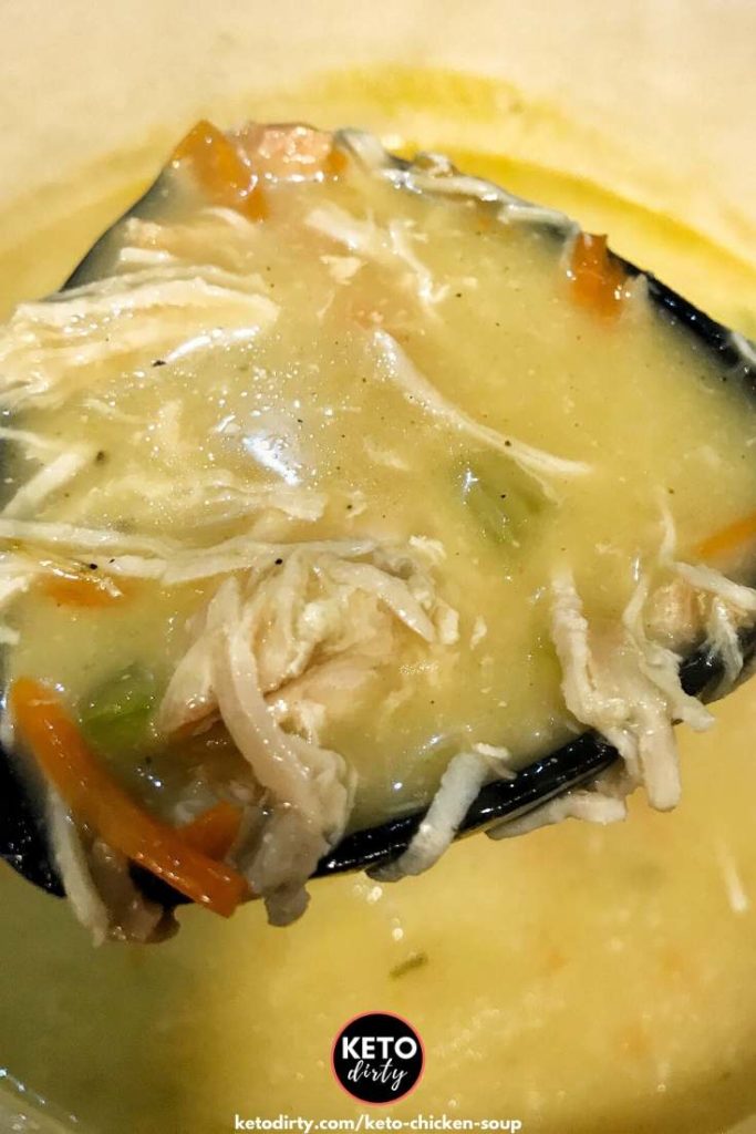 Keto Chicken Soup - Make This Delicious 4 Net Carb Recipe