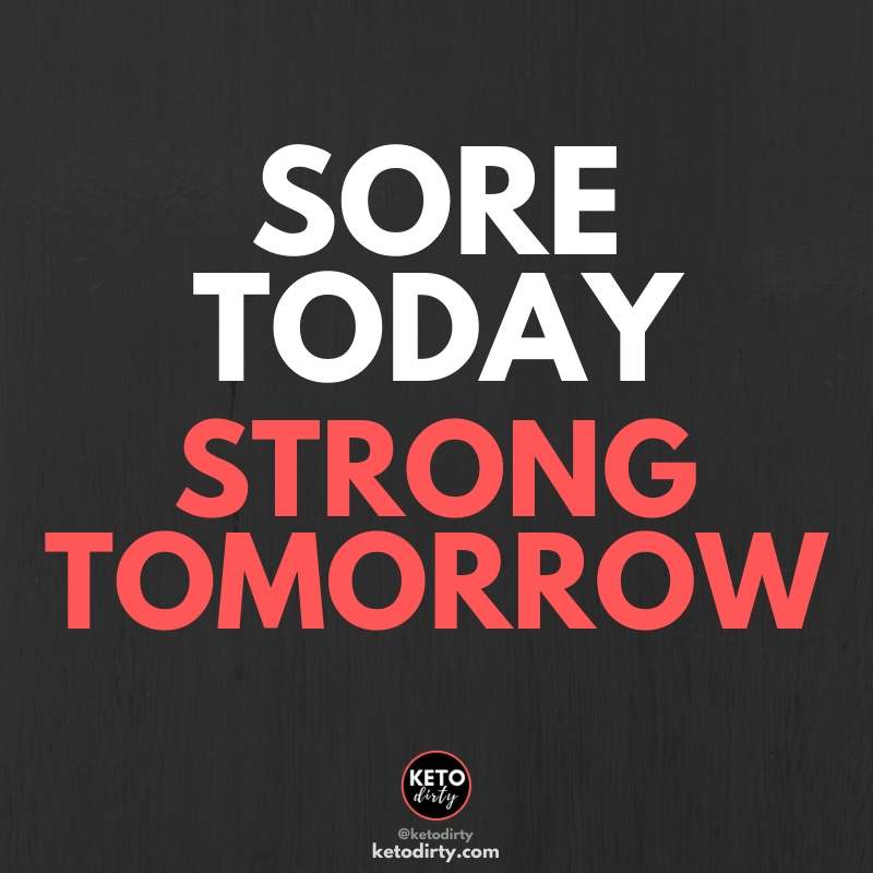 funny fitness quotes sore today strong tomorrow