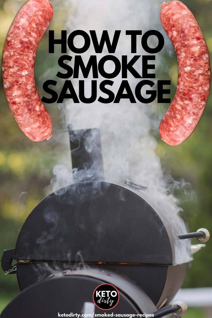 how to smoke sausage