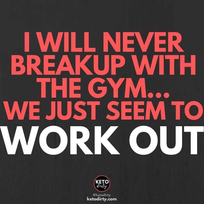 i will never breakup with the gym i will never breakup with the gym