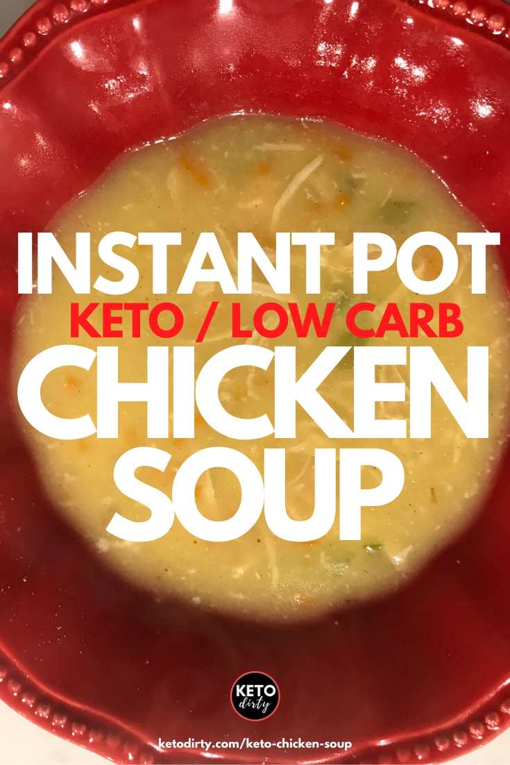 instant pot keto chicken soup