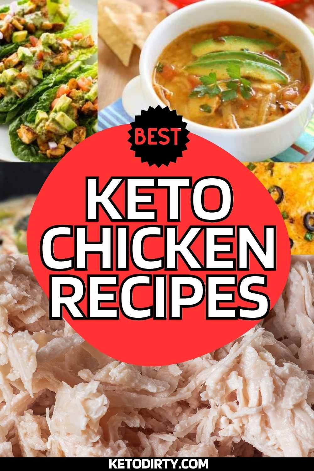Keto Chicken Recipes - 15+ Easy Low Carb Chicken Meal Ideas