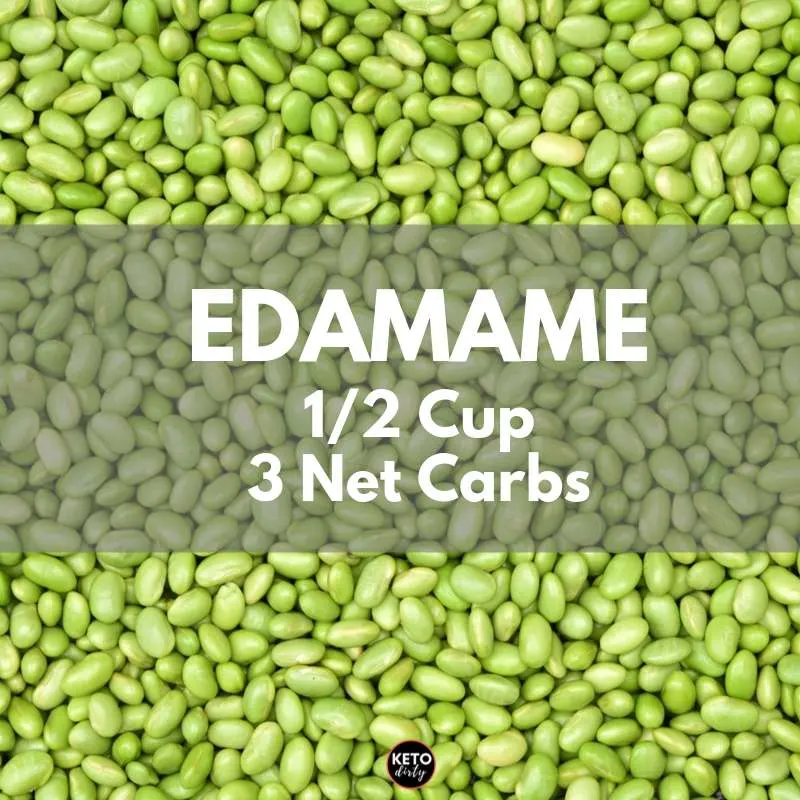 low carb beans edamame