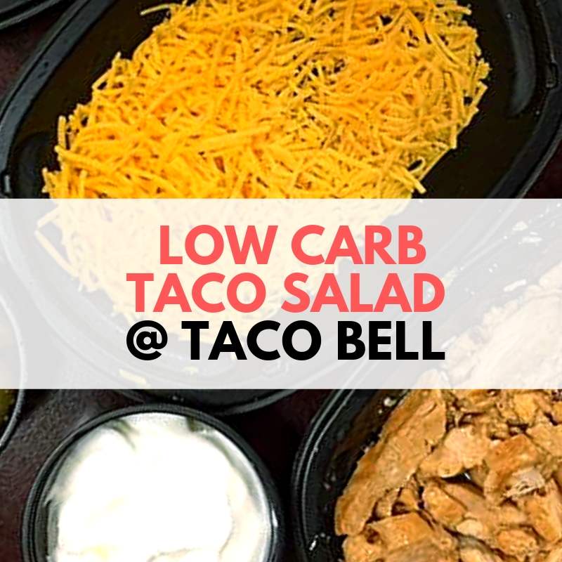 taco bell keto power bowl - how to order a low carb bowl