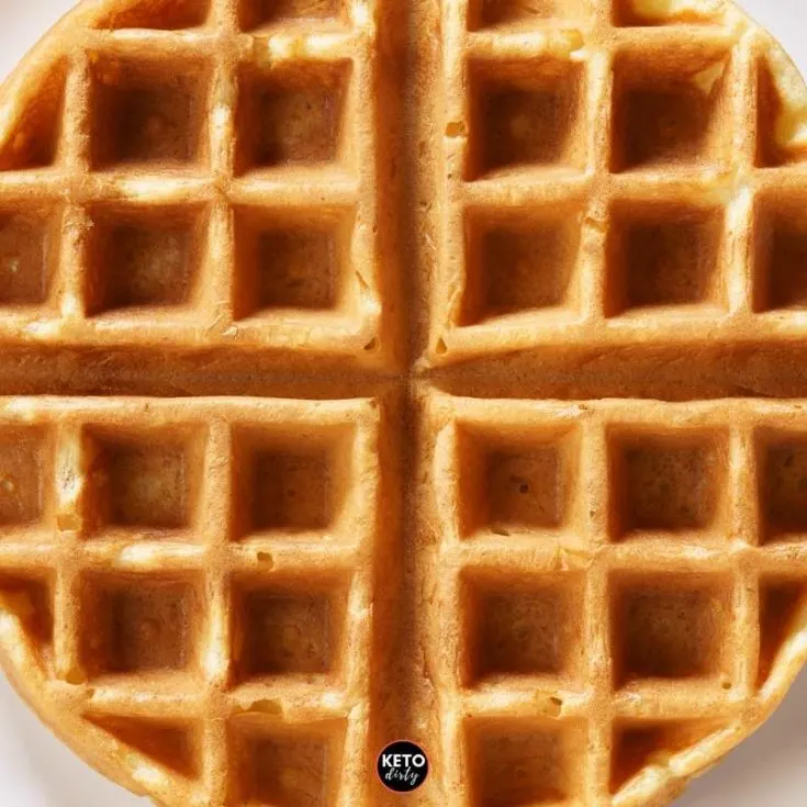 Flourless Chaffle - No Flour Low Carb Waffle 1 no flour chaffle recipe