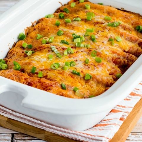 1 text 550 slow cooker chicken enchilada kalynskitchen - 75+ Keto Crockpot Recipes - Delicious Slow Cooker Low Carb Meals