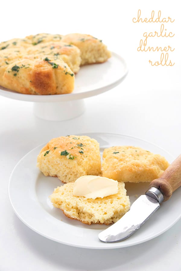Cheddar Garlic Dinner Rolls 7 - Keto Side Dishes - 25+ Amazing Low Carb Sides for Any Meal!