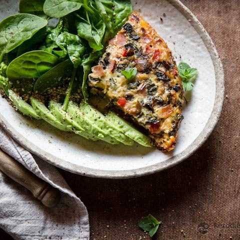 SlowCookerBreakfastCasserole 8 - 75+ Keto Crockpot Recipes - Delicious Slow Cooker Low Carb Meals