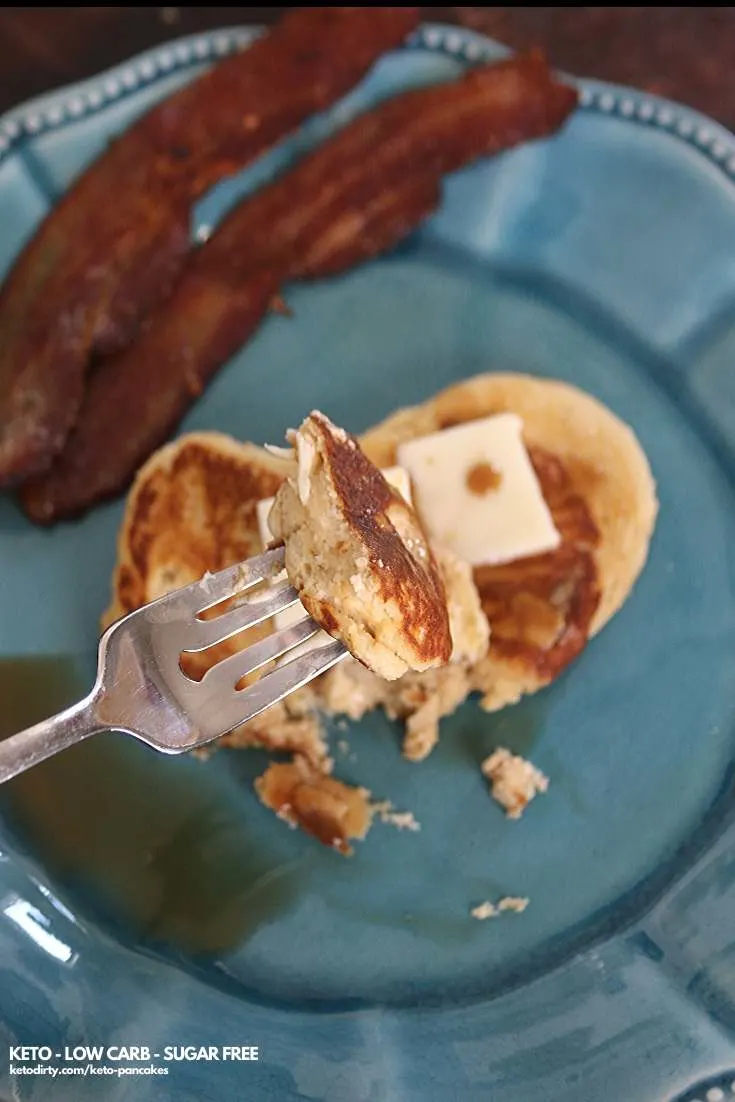 cream cheese keto pancakes